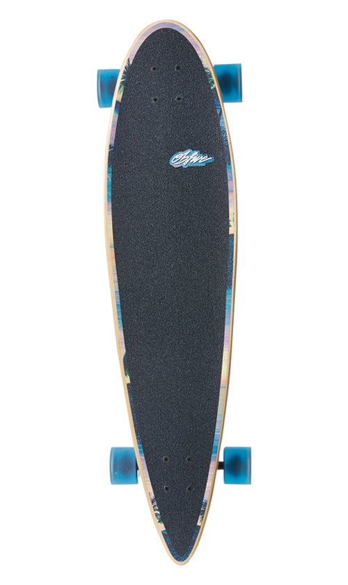 OBfive Happy Hour Longboard 38 Inch Cruiser Skateboard for Adults & Teens - Perfect for Commuting, Campus Riding, and Beach Cruising