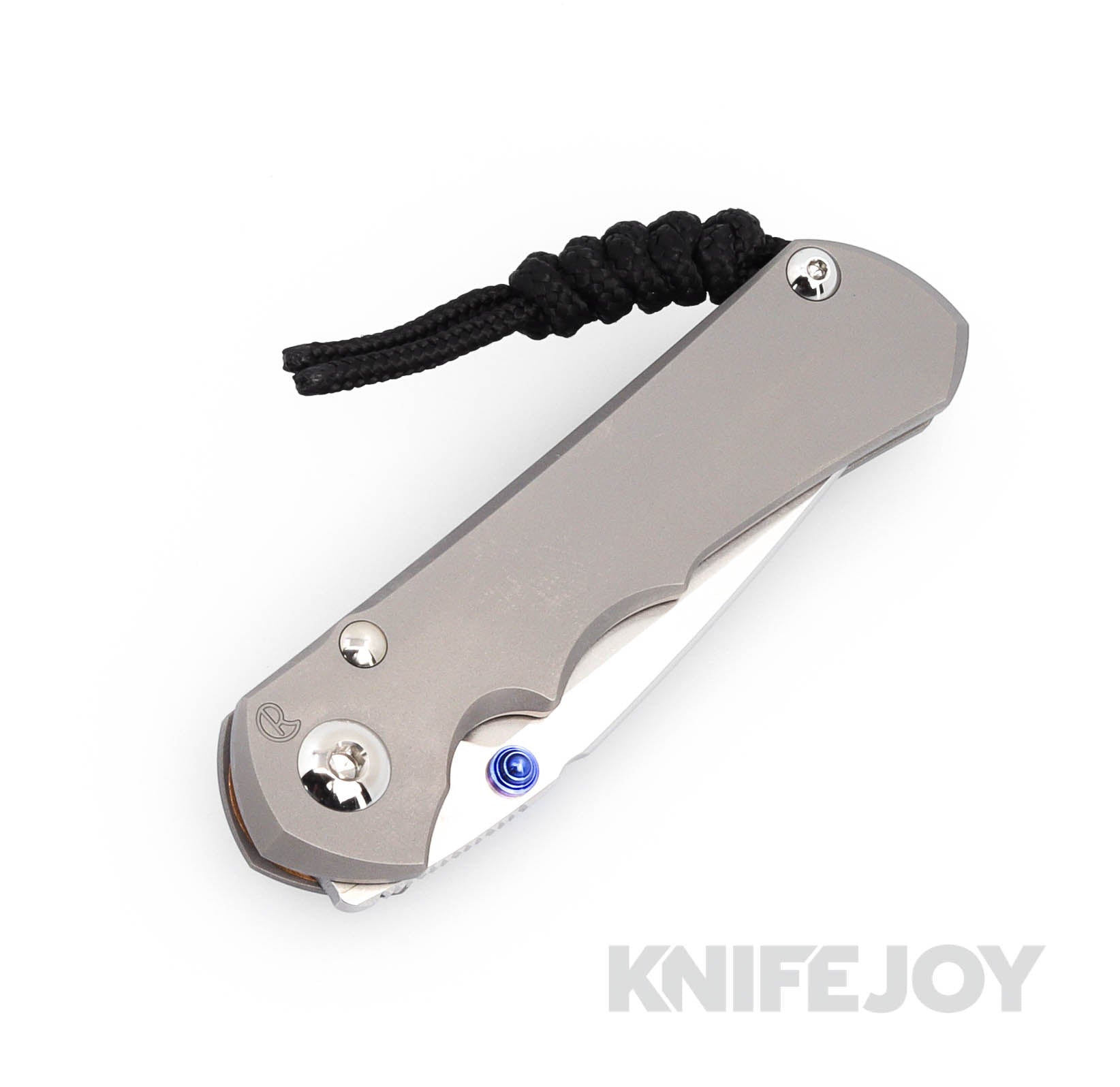 Chris Reeve Small Inkosi Folding Knife - MagnaCut Drop Point Blade, Glass Blasted Titanium Handle | EDC, Outdoor, Camping, Survival Gear