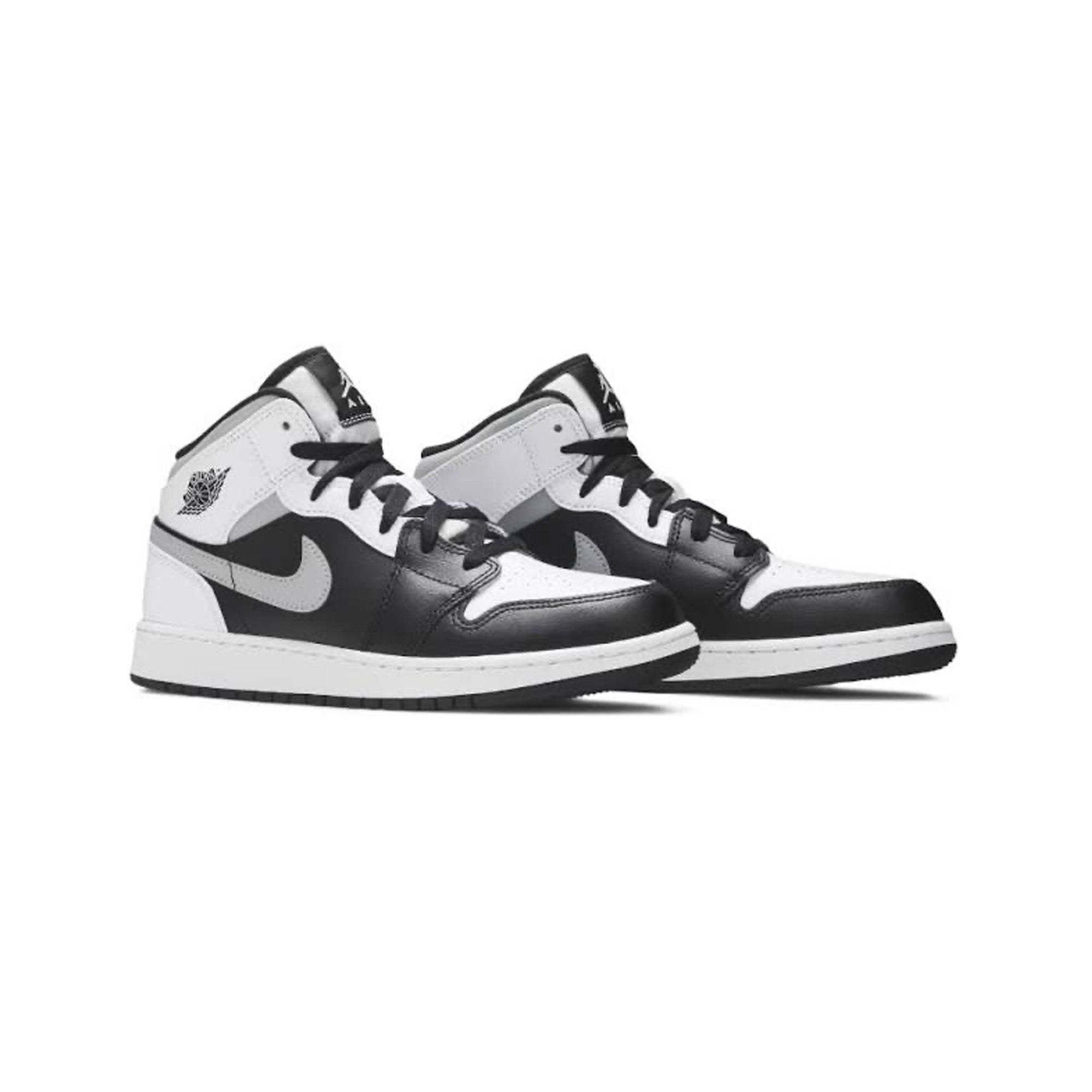 Air Jordan 1 Mid 'White Shadow' Men's Basketball Shoes - Retro Style Sneakers for Casual Wear, Street Fashion & Sports Performance