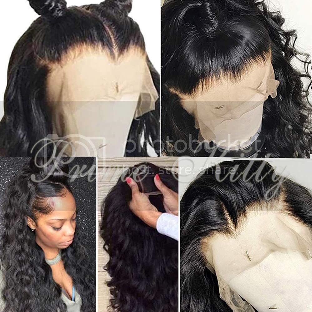 Brazilian Virgin Human Hair Wigs for Black Women - 360 Lace Frontal Wig with Baby Hair, Body Wave, 150% Density, 14 Inch | Pre-Plucked 9A Quality | Perfect for Daily Wear, Parties, Weddings & Special Occasions
