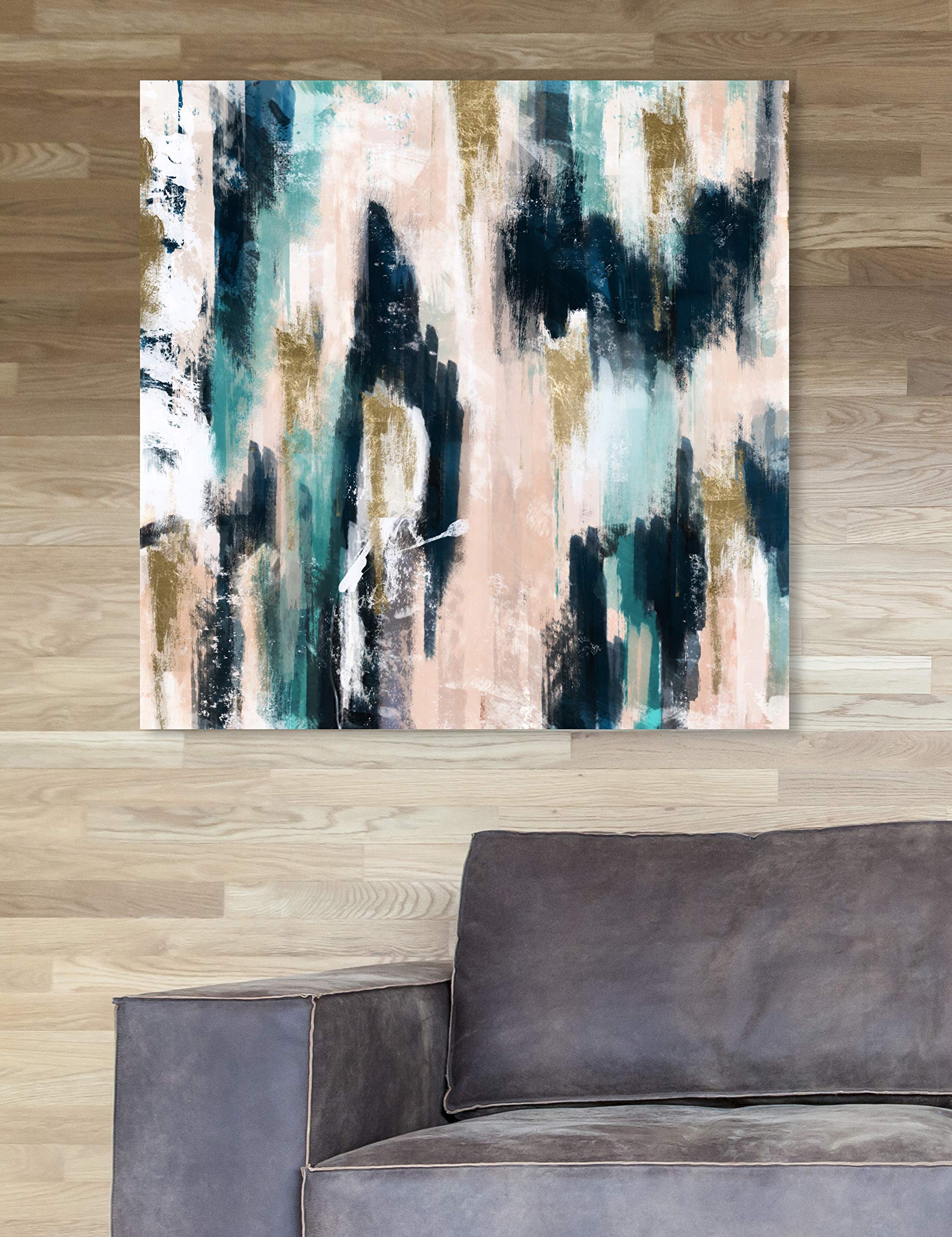Abstract Wall Art Canvas Print 'Linear Movement' by Oliver Gal – 24