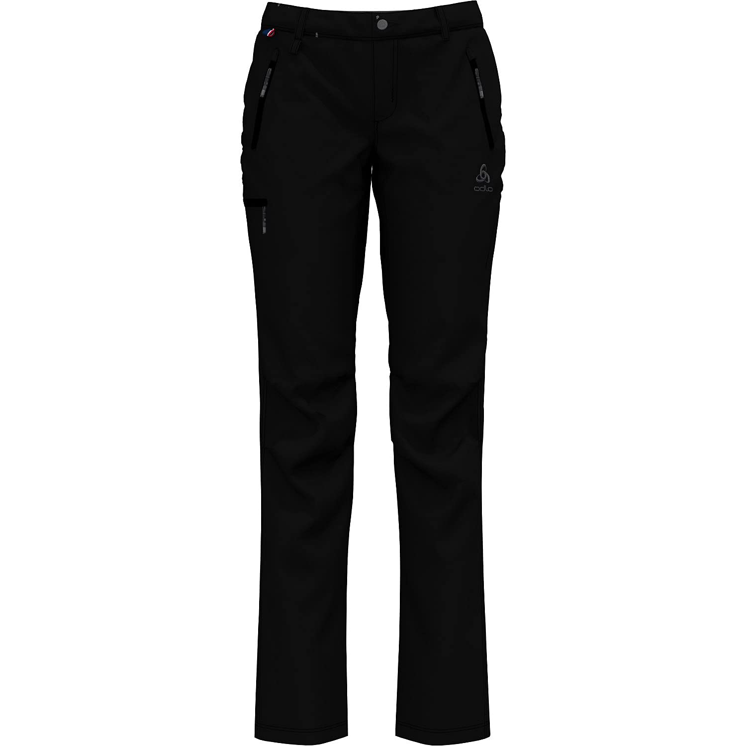 Odlo Wedgemont Pants Regular 36 - Men's Outdoor Hiking & Climbing Trousers for All-Season Adventure | Durable & Comfortable Activewear for Trail Running, Camping and Mountain Expeditions