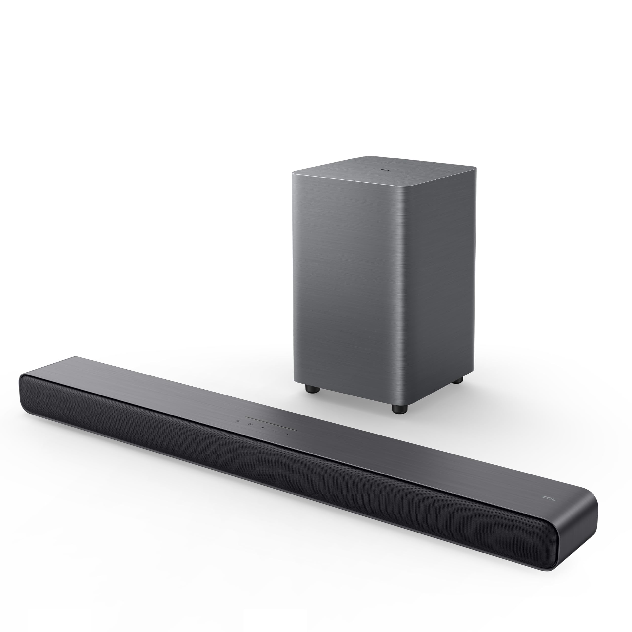 TCL S55H S Class 2.1 Channel Sound Bar with Dolby Atmos & DTS Virtual:X - Wireless Subwoofer, Bluetooth Streaming, Auto Room Calibration - Perfect for Home Theater, Gaming & Movie Nights
