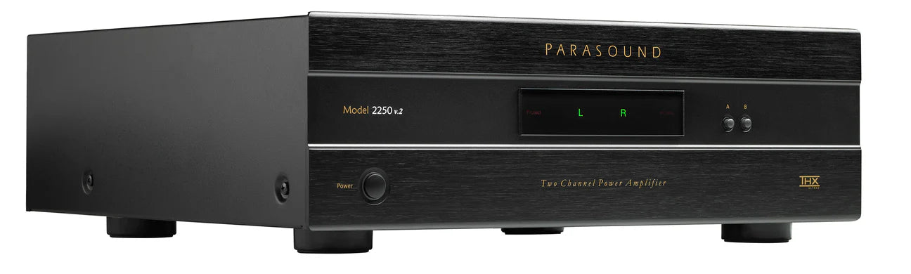 Parasound NC 2250v2 High-Performance Power Amplifier for Home Theater & Audiophile Systems - Perfect for Stereo & Multi-Channel Audio Setups