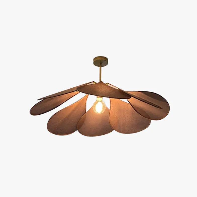 Vintage Floral Chandelier - Petal Shaped Crystal Ceiling Light Fixture for Living Room, Dining Room, Bedroom Decor | Elegant Home Lighting for Weddings, Parties & Interior Design