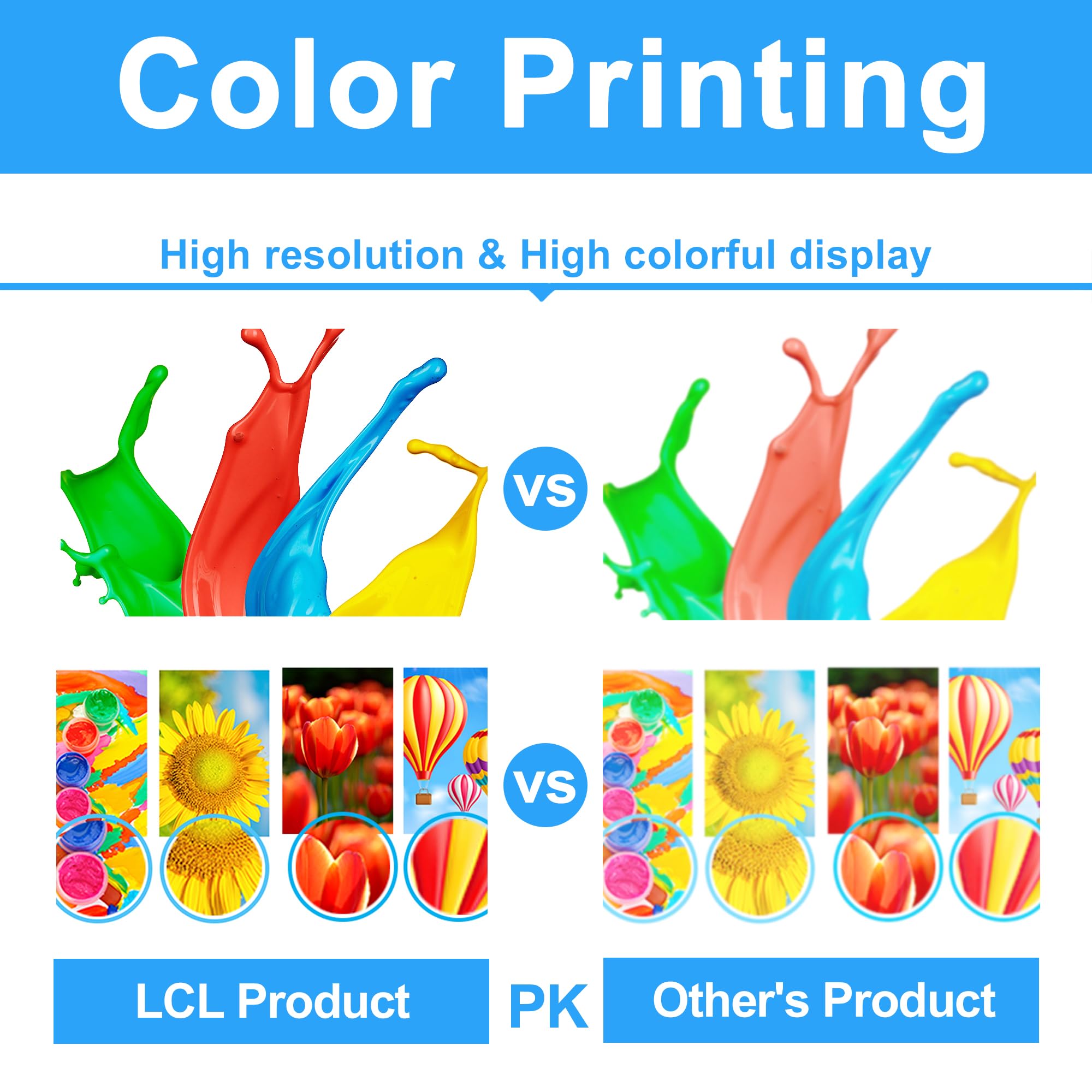 Compatible Toner Cartridge Replacement for Canon ImageRUNNER C5030/C5035/C5235/C5240 Series (KCMY) - GPR-31 2790B003AA 2802B003AA 2798B003AA 2794B003AA - High Yield Remanufactured Printer Ink for Office & Home Use