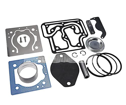 Wabco 9111549292 4089232 Air Compressor Head Repair Kit for Cummins ISX ISC Engine - Heavy Duty Truck & Diesel Engine Maintenance & Repair