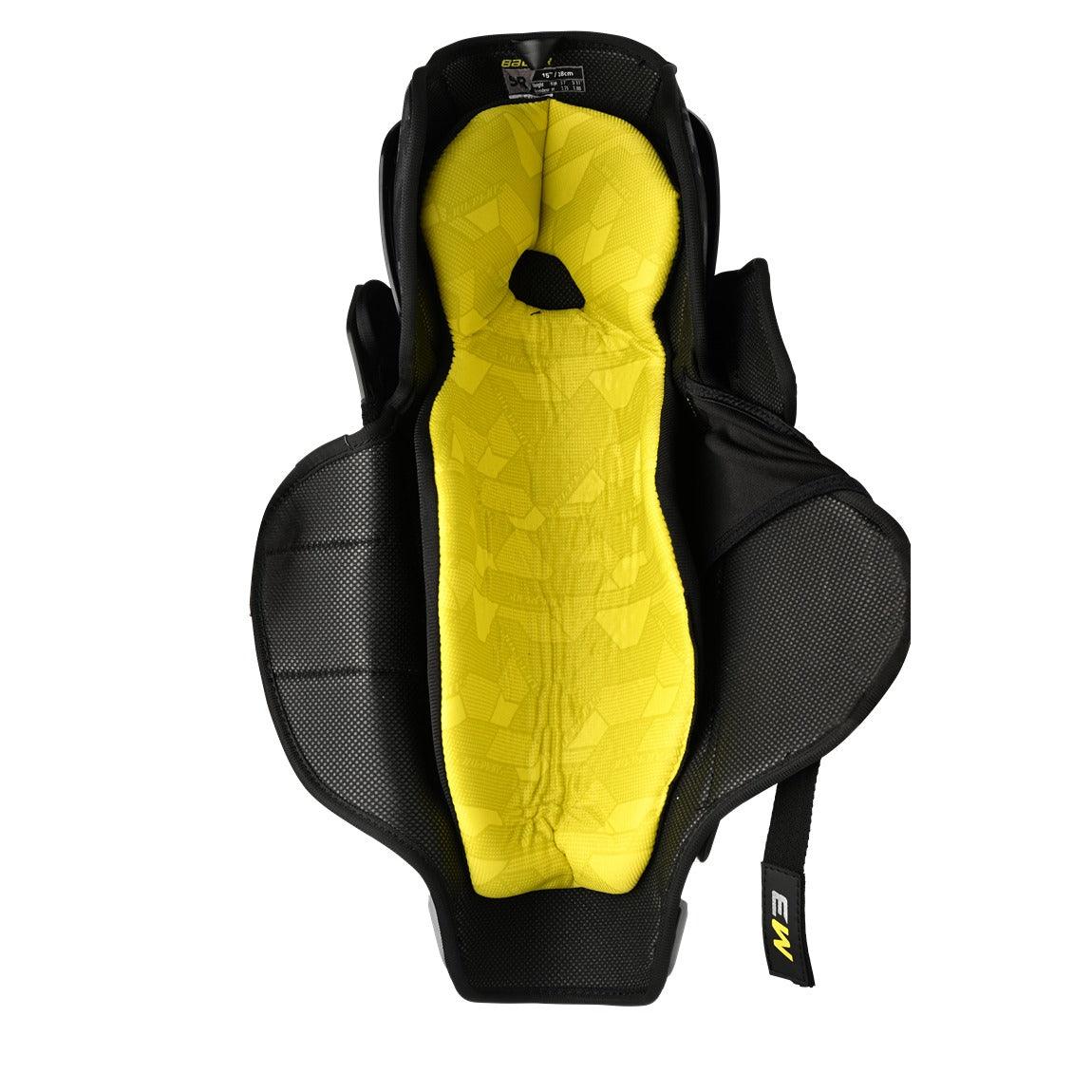 Bauer Supreme M3 Senior Hockey Shin Guards - Lightweight Protective Gear for Ice Hockey Players - Perfect for Games, Practices & Training