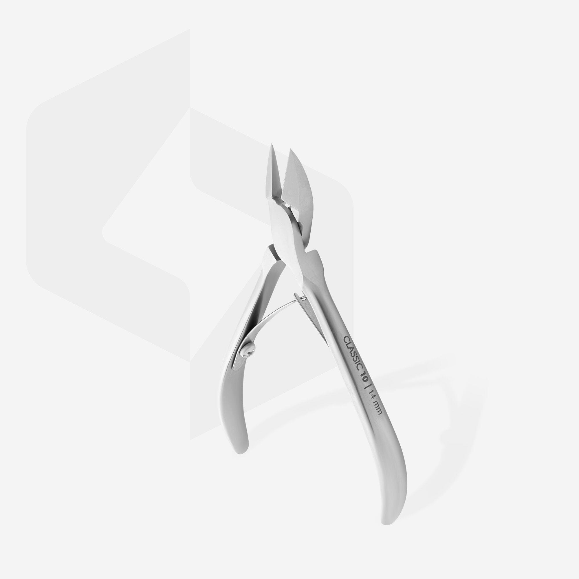 Staleks Classic 10 Cuticle Nippers - 6mm Professional Stainless Steel Nail Clippers for Manicure & Pedicure | Perfect for Salon, Home & Travel Grooming