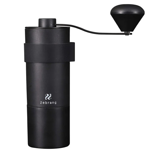 Hario Zebrang Manual Coffee Grinder - Ceramic Burr Hand Mill for Espresso, French Press, Pour Over & Cold Brew - Portable & Compact for Travel, Camping & Home Use