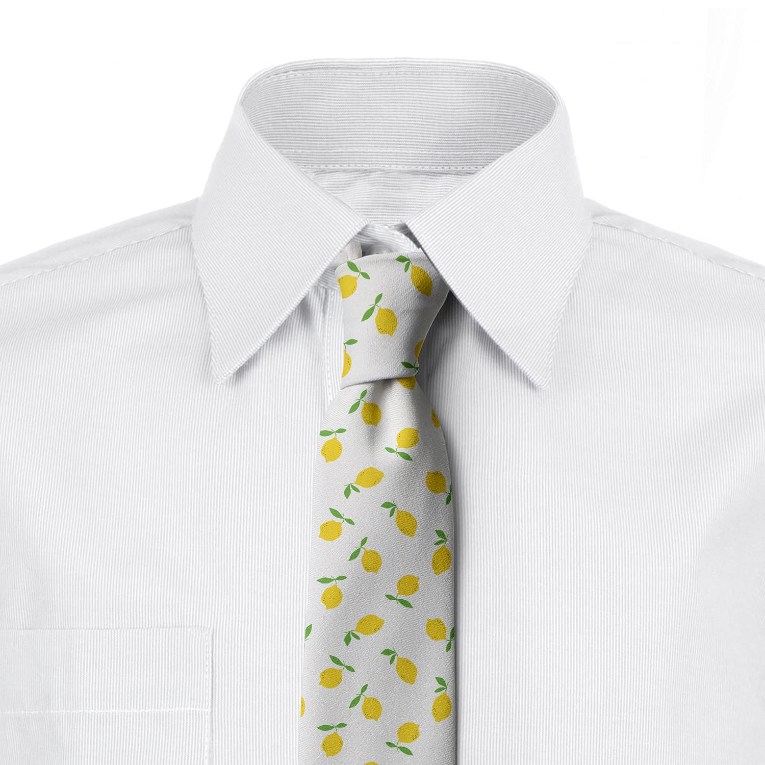 Ambesonne Summer Citrus Fruit Necktie - 3.7