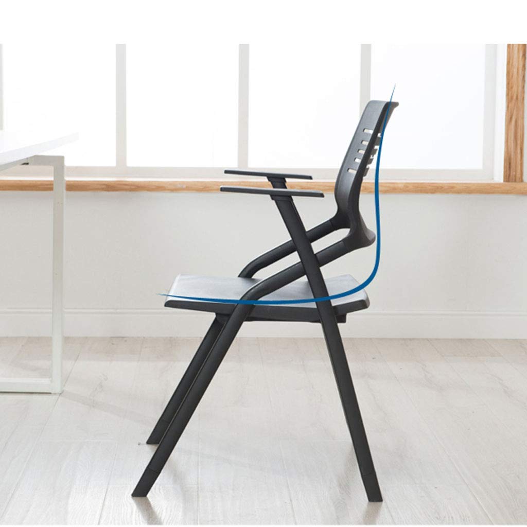 Ergonomic Folding Chairs for Training Students - Stackable Meeting Room & Office Chairs with Comfortable Seat - Perfect for Classrooms, Conferences, and Small Spaces
