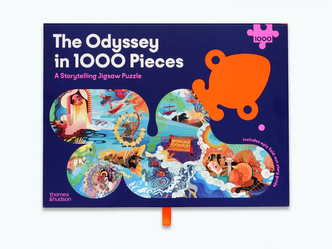 The Odyssey 1000-Piece Jigsaw Puzzle – Epic Greek Mythology Adventure for Adults & Teens – Perfect for Family Game Night & Stress Relief