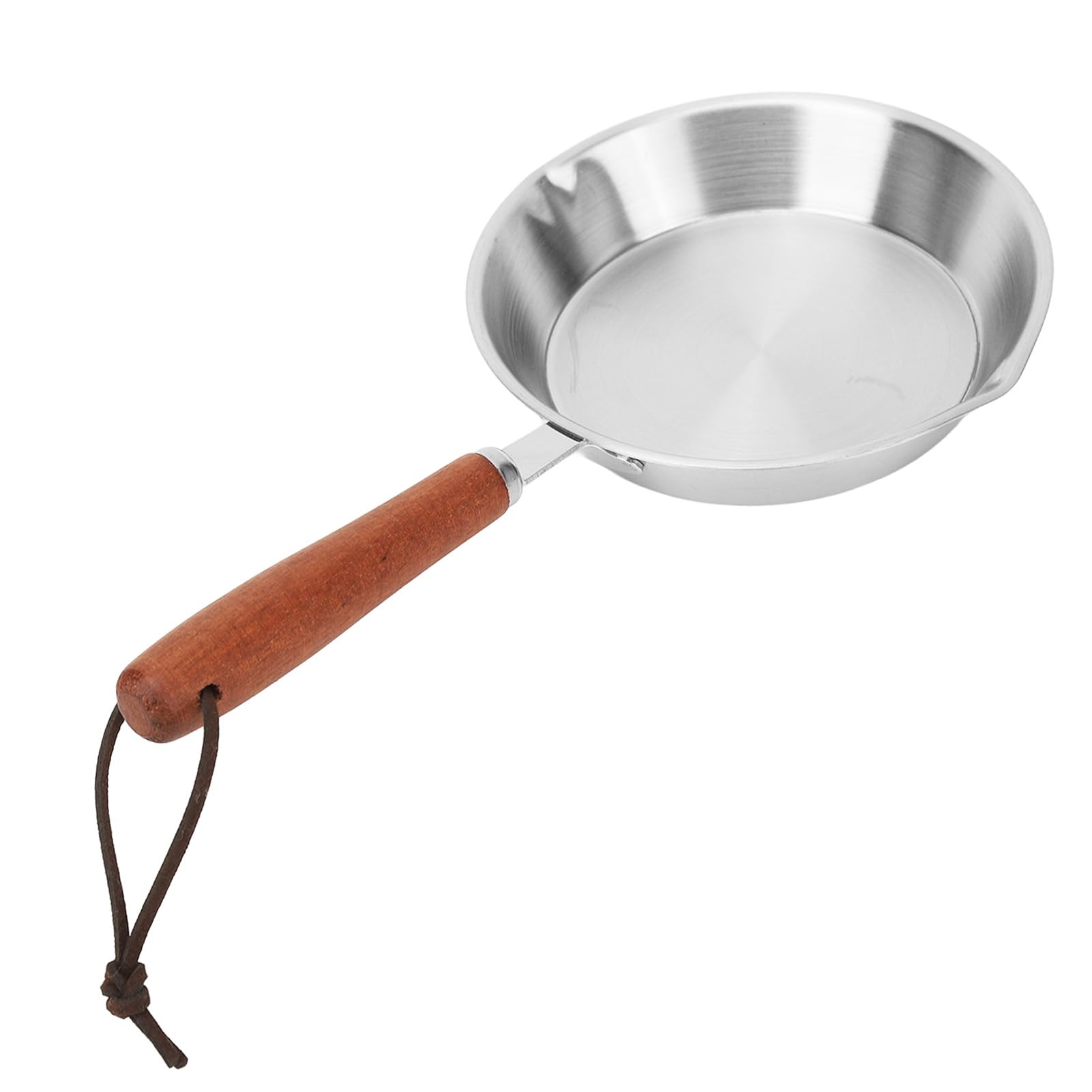 Premium Stainless Steel Non-Stick Frying Pan - 16cm Induction Compatible Skillet for Eggs, Pancakes & More | Perfect for Home Kitchen & Restaurant Use
