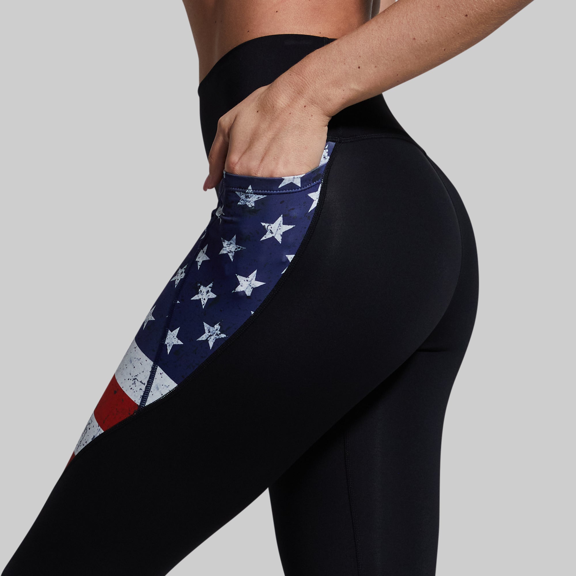 Synergy Legging with Pockets - High Waist Yoga Pants for Women, Workout & Running, Comfortable & Stretchy Activewear (Undefeated Collection)