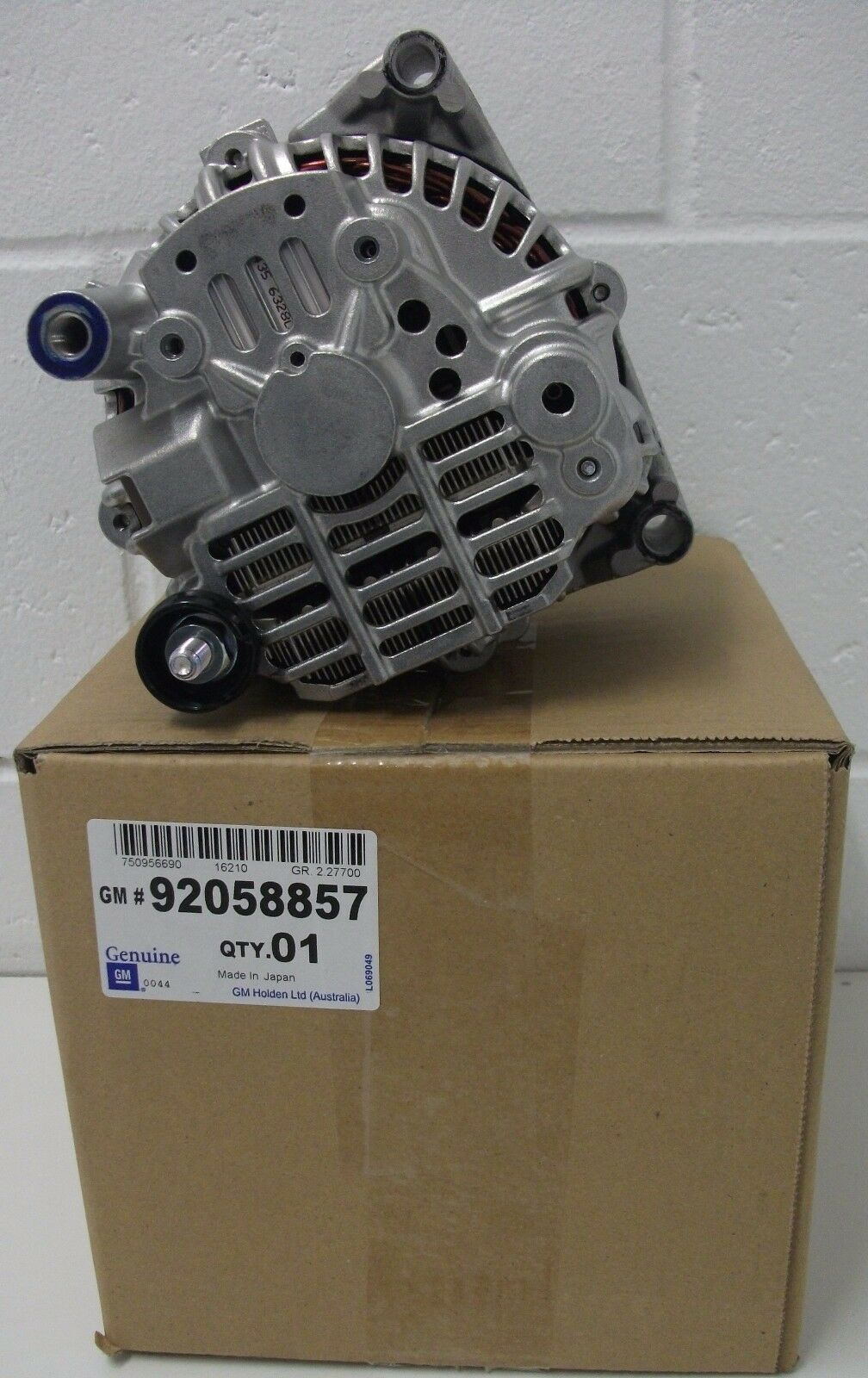 Genuine HOLDEN Alternator for Commodore V8 VT VX VY WH WK 5.7L GEN 3 LS1 Engine - Part #92058857 - Perfect for Performance Upgrades & Engine Replacement