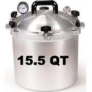 All American Pressure Canner - 21.5 Qt Stainless Steel Home Canning Kit for Preserving Fruits, Vegetables & Meats - Perfect for Home Cooks, Gardeners & Food Storage Prep
