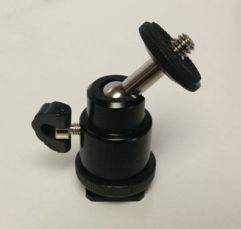 Adjustable Ball Head Mount for LCD Monitors - Heavy Duty VESA 75/100 Compatible - Perfect for Home Office, Gaming & Multi-Screen Setups