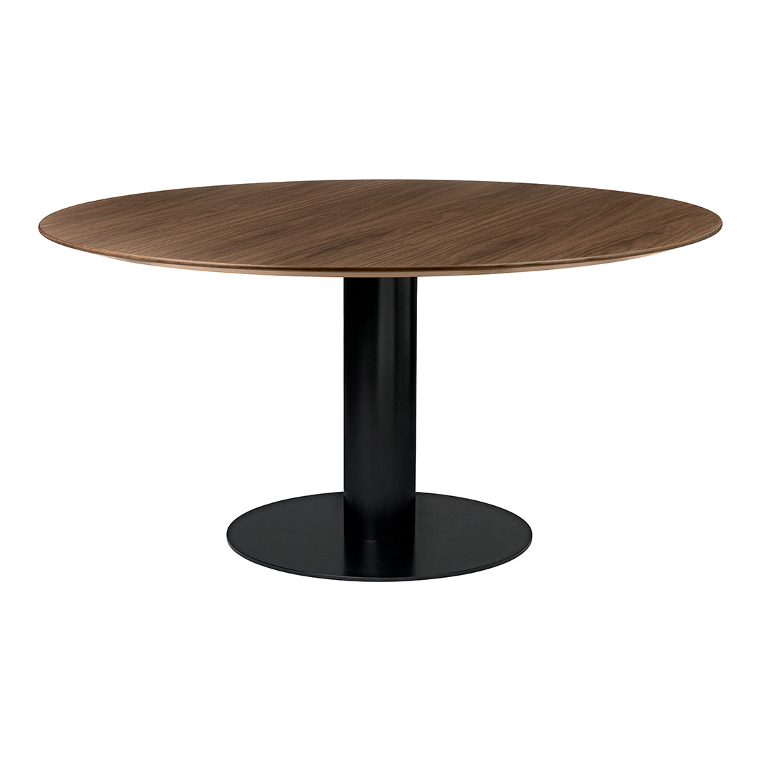 Gubi 2.0 Round Dining Table - Modern Scandinavian Design for Small Spaces | Perfect for Kitchen, Breakfast Nook & Apartment Dining Areas
