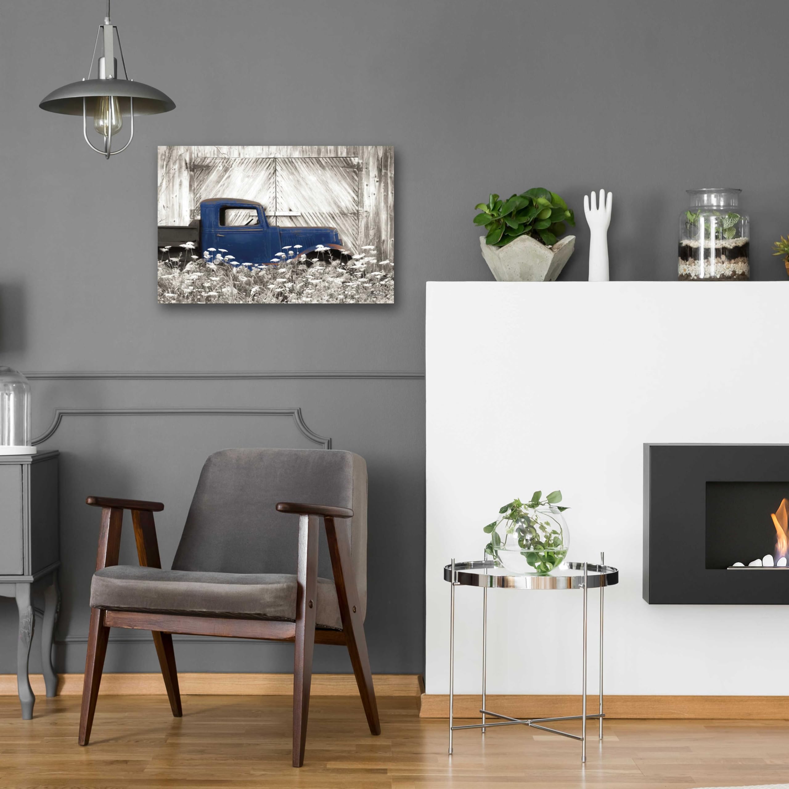 Lori Deiter 'Age is a Work of Art' Acrylic Glass Wall Decor - 24x16 Inches Modern Abstract Painting for Living Room, Bedroom & Office - Ready to Hang Contemporary Home Artwork