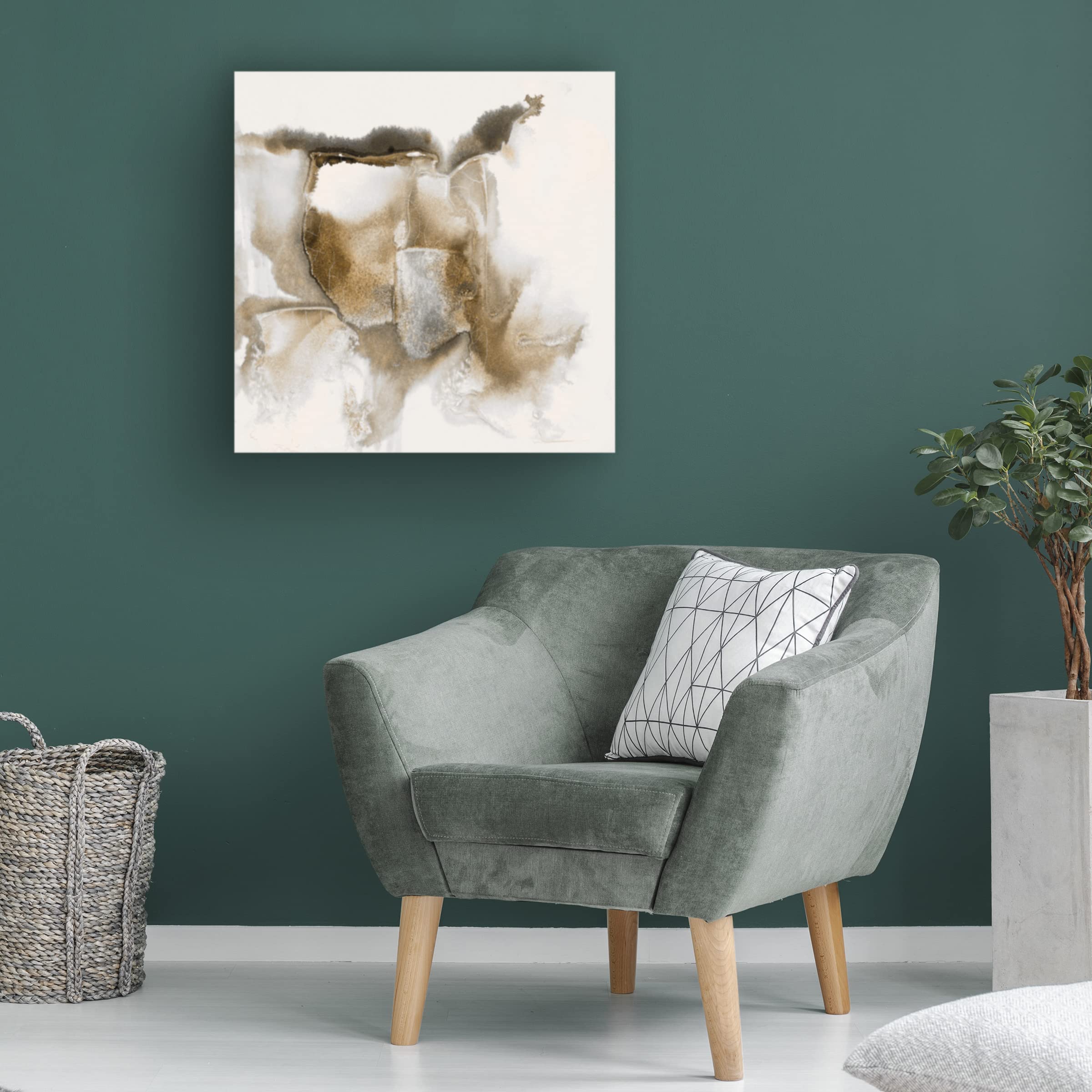 Scherrer Finch 'Drifting Sands II' Canvas Wall Art - Modern Abstract Landscape Painting for Living Room, Bedroom & Office Decor
