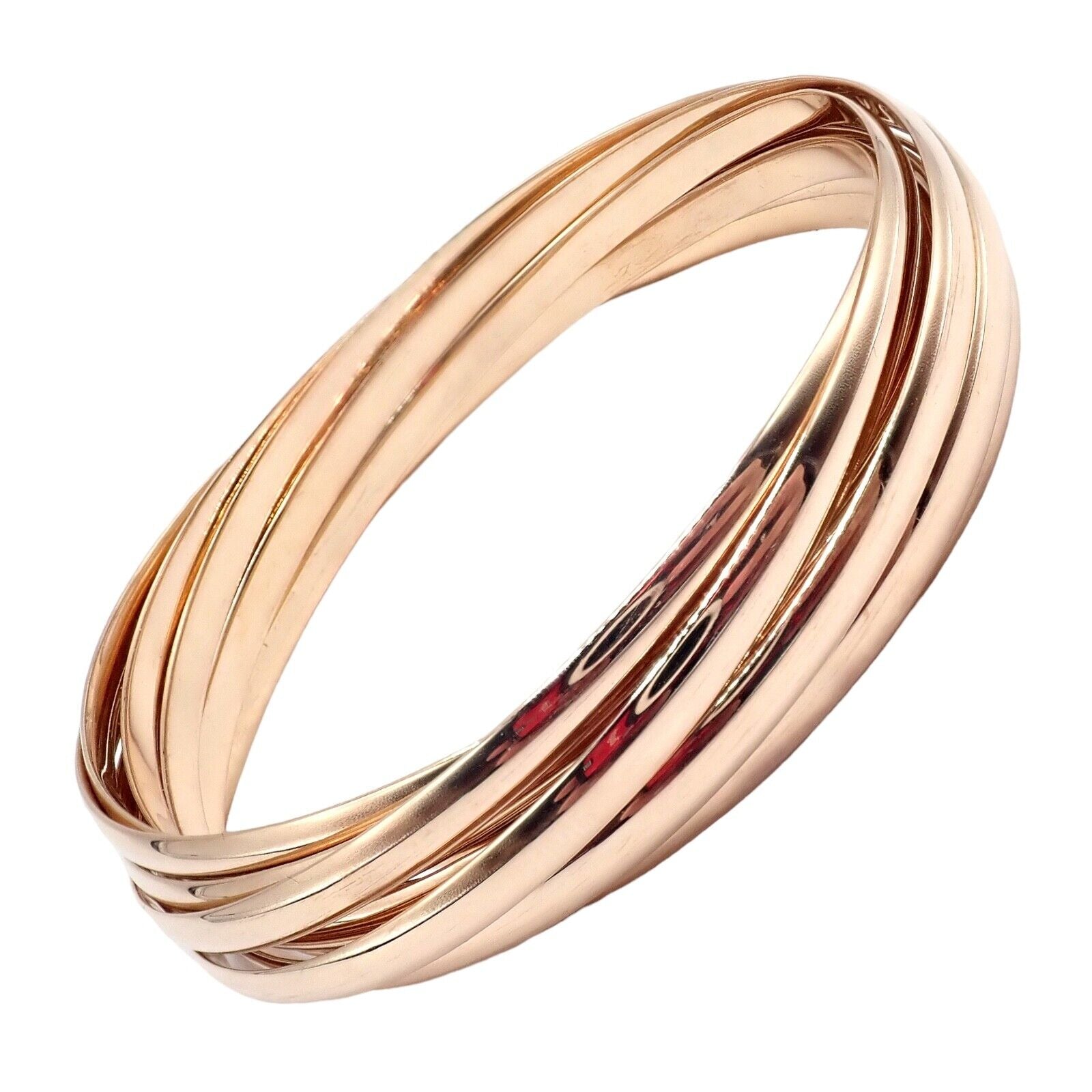 Authentic Tiffany & Co 18k Rose Gold 9 Row Melody Calife Picasso Large Bracelet - Luxury Jewelry Gift for Women, Perfect for Weddings, Anniversaries & Special Occasions