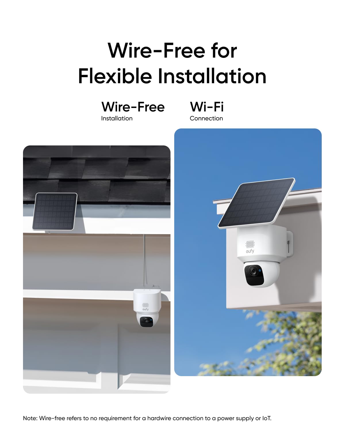 eufy Security SoloCam E30 Wireless Outdoor Security Camera with Solar Power, 360° Pan & AI Tracking, 2K HD Video, HomeBase S380 Compatible - No Monthly Fees | Ideal for Home Surveillance, Backyard Monitoring & Weatherproof Outdoor Protection