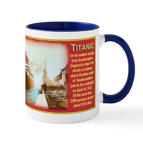 White/Navy Inside - Titanic