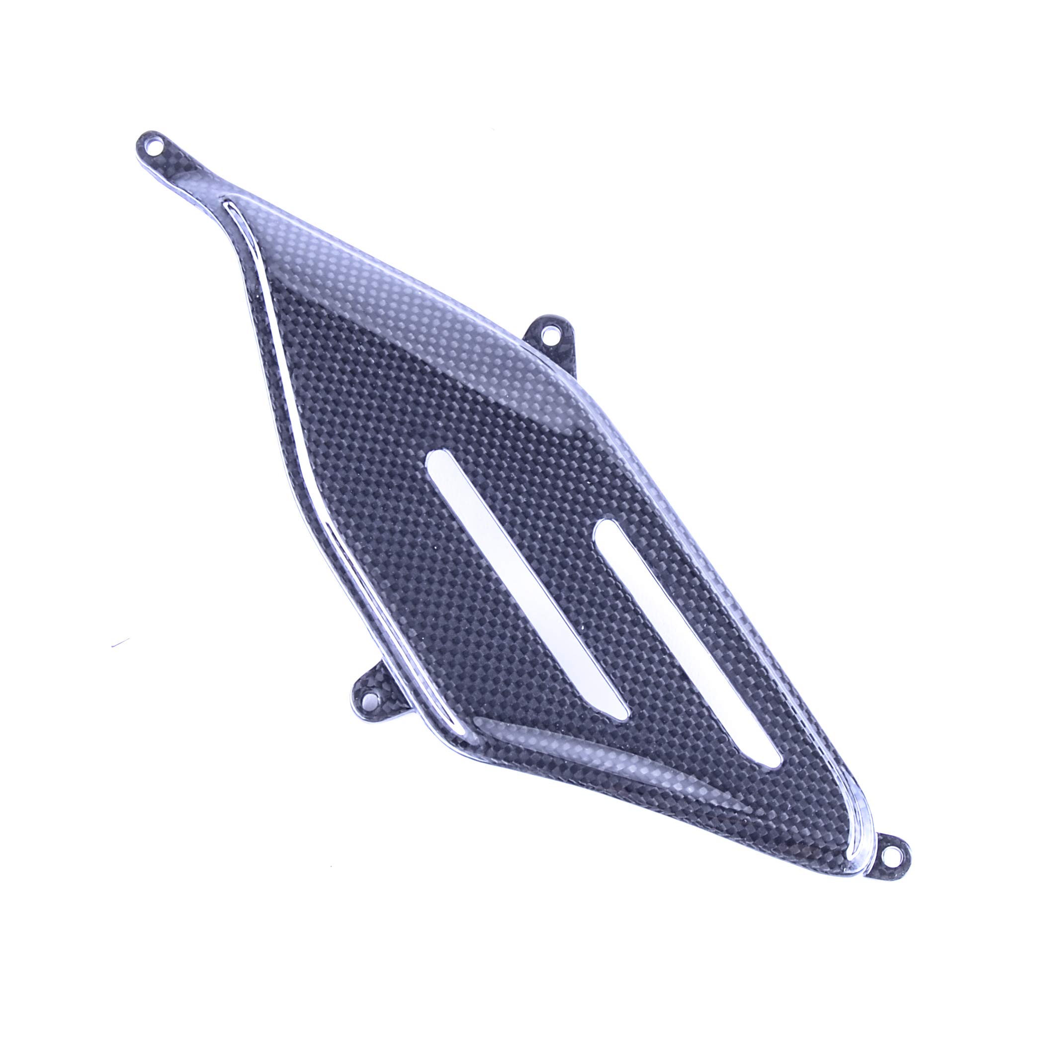 Best Carbon Fiber Lower Belly Pan Heat Vent for Ducati Panigale V4 - High-Performance Motorcycle Protection & Cooling Upgrade for Track & Street Riding