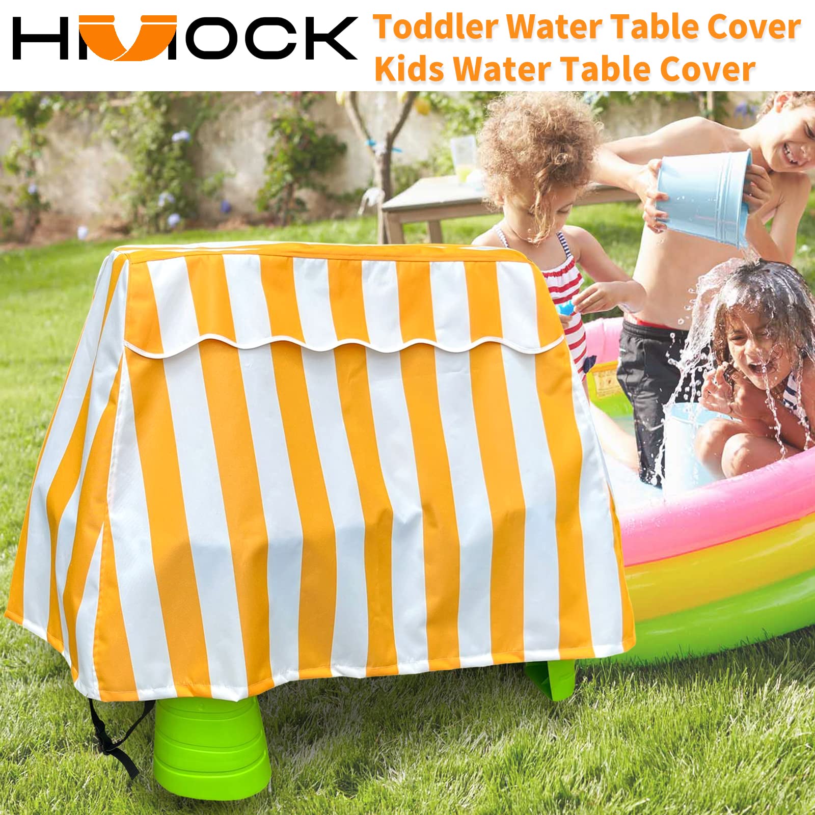 Water Table Cover for Kids - Outdoor Splash Pond & Rain Protection for Toddlers 1-3 Years (Cover Only) | Perfect for Backyard Play, Daycare & Summer Water Activities