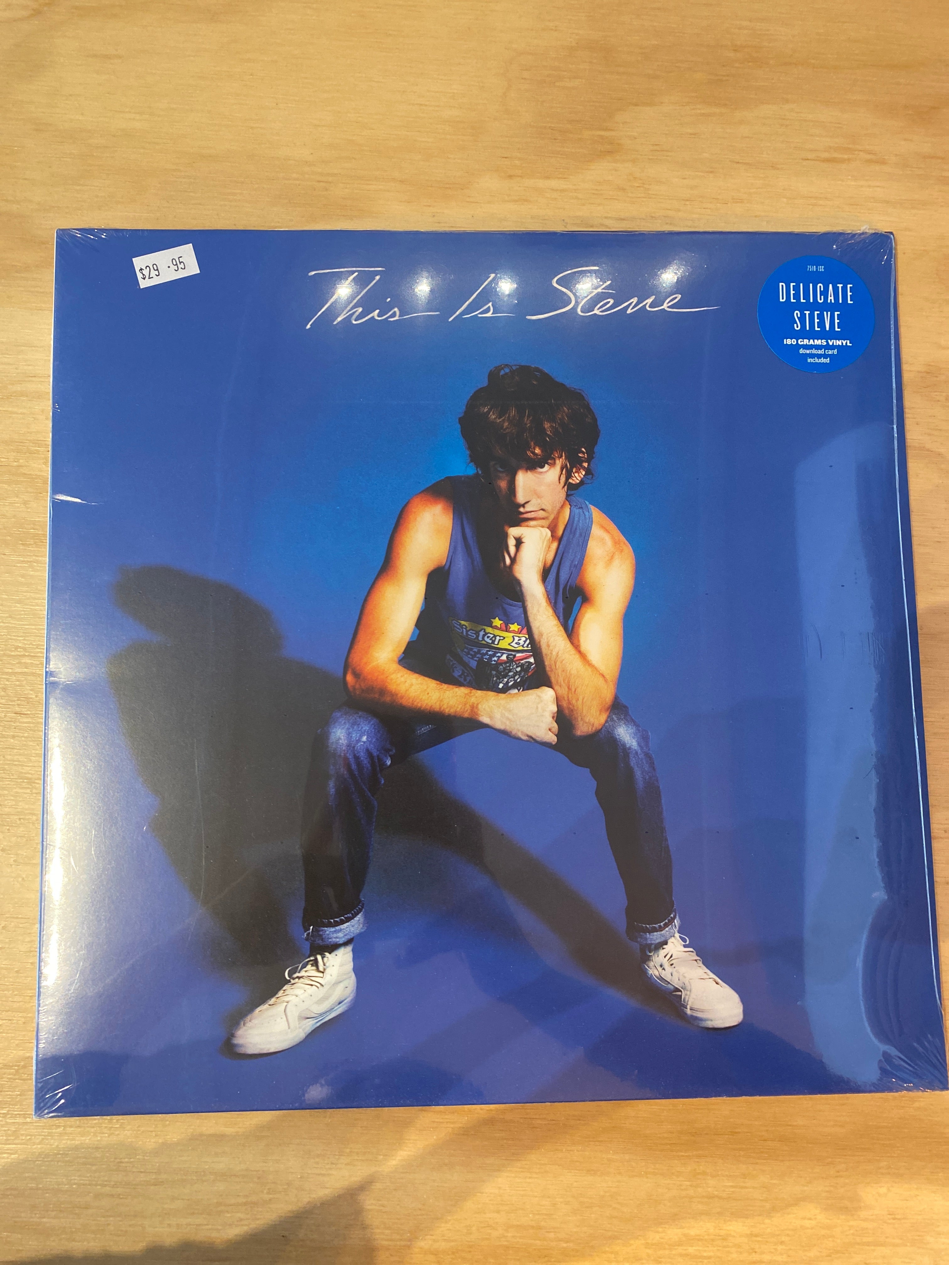 Delicate Steve - This Is Steve Vinyl LP Record | Indie Rock Music Album for Collectors & Audiophiles | Perfect for Home Listening & Gifts