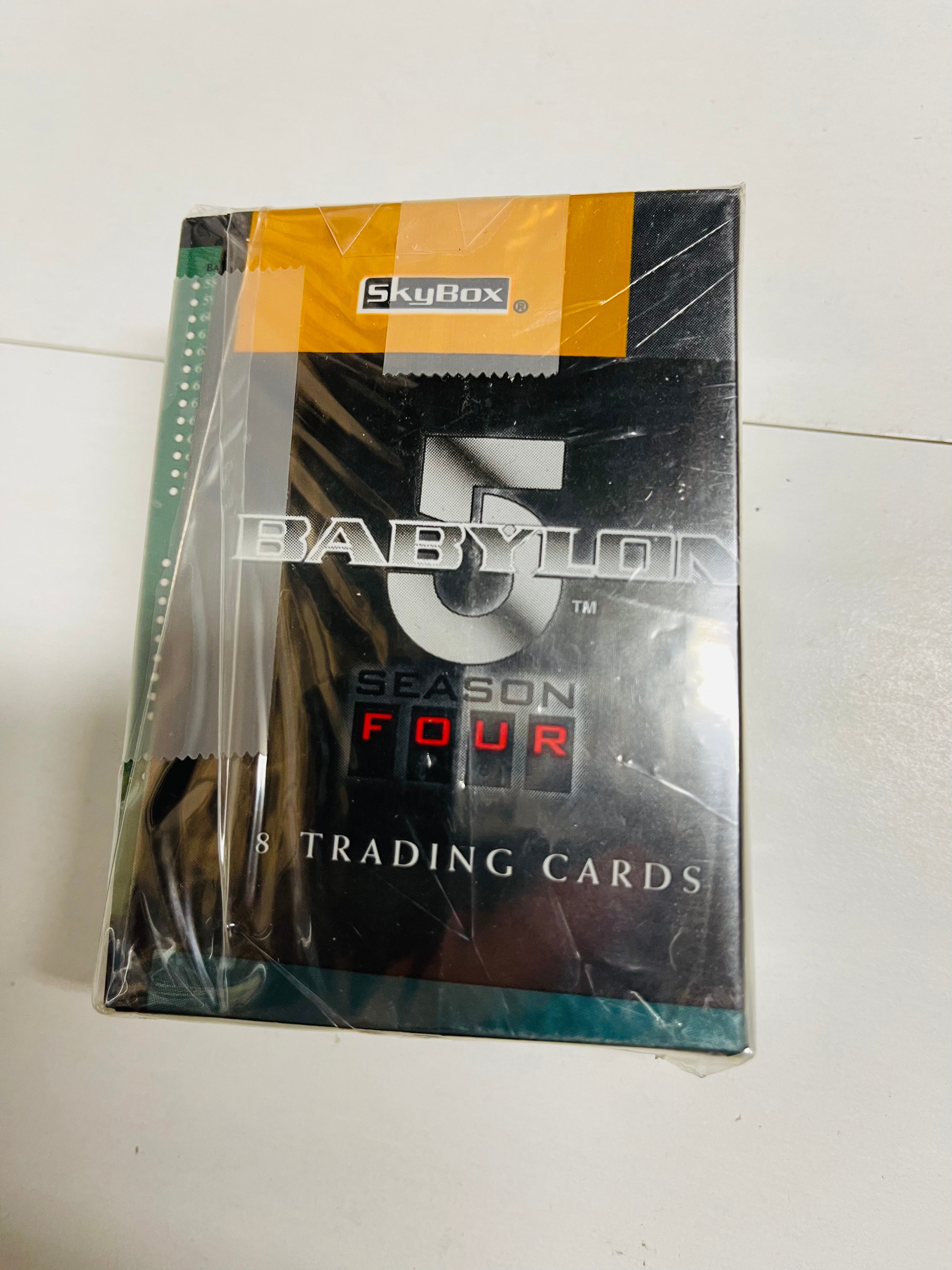 Babylon 5 Season 4 Trading Cards Collection - Complete Set for Sci-Fi Fans & Collectors | Perfect for Gifts, Display, and Game Nights