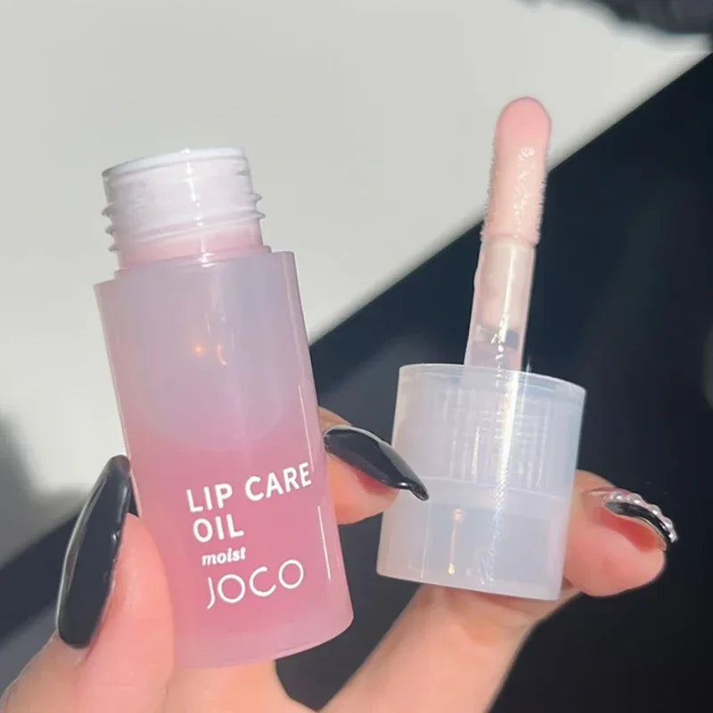 Hydrating Lip Oil with Glass Shine - Moisturizing & Plumping Lip Gloss for Dry Lips | Perfect for Daily Wear, Night Care & Makeup Looks