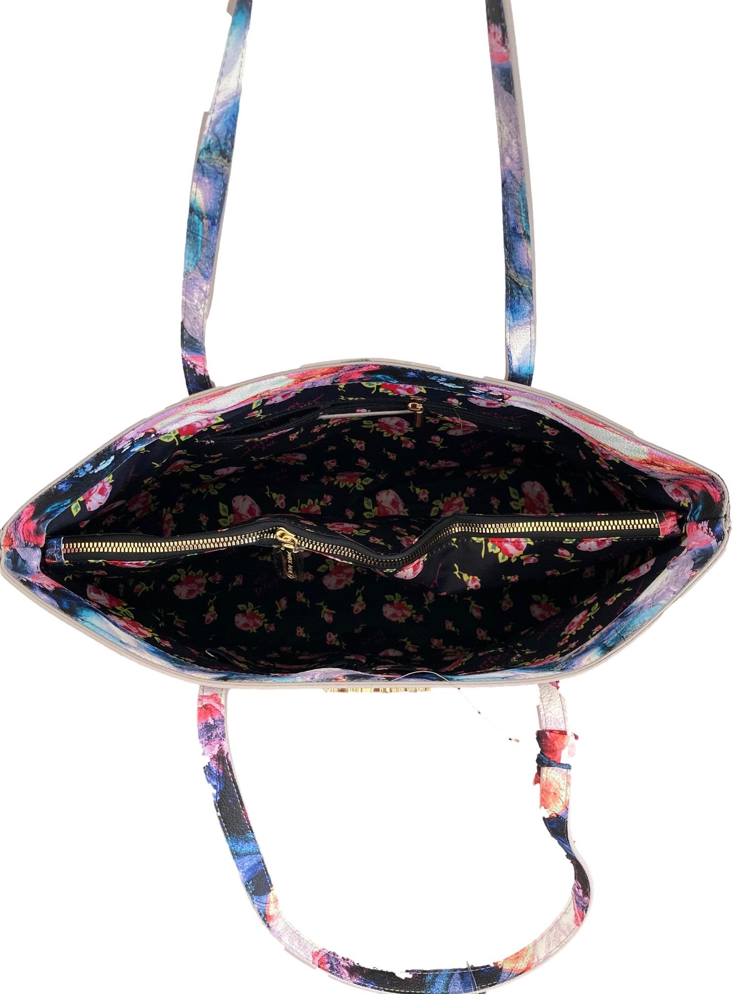 Betsey Johnson Xozaria Large Tote Bag for Women - Stylish Designer Handbag for Work, Travel & Everyday Use