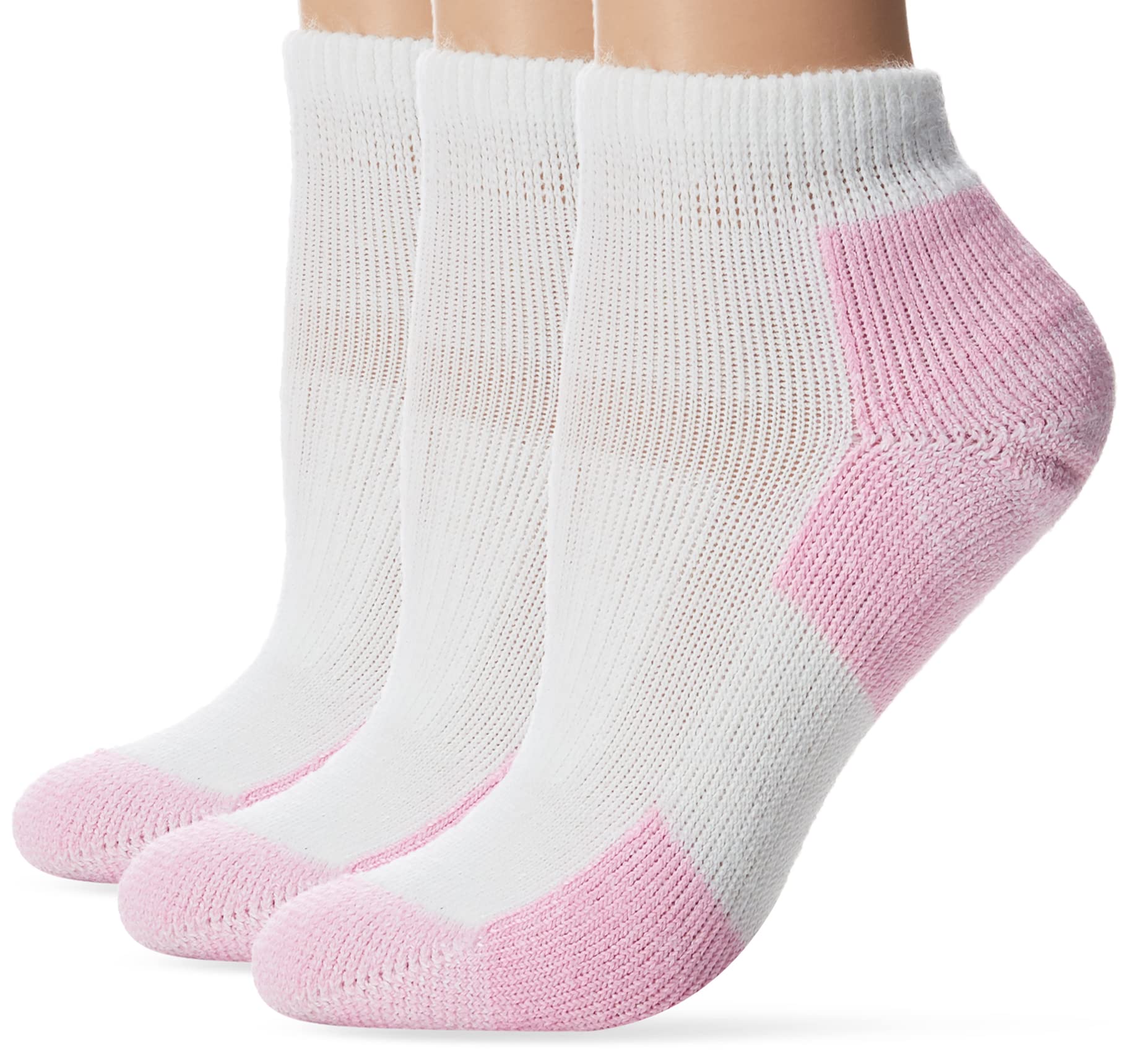 Thorlos Women's DMX Max Cushion Distance Walking Socks - Ankle Socks for Running, Hiking & All-Day Comfort - Best for Athletes & Active Lifestyles