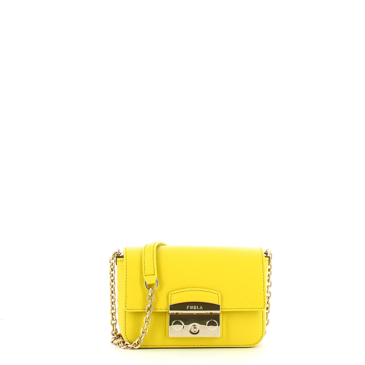 Furla Metropolis Mini Crossbody Bag in Canary Yellow - WB00789AX0732 - Perfect for Everyday Use, Travel & Casual Outings