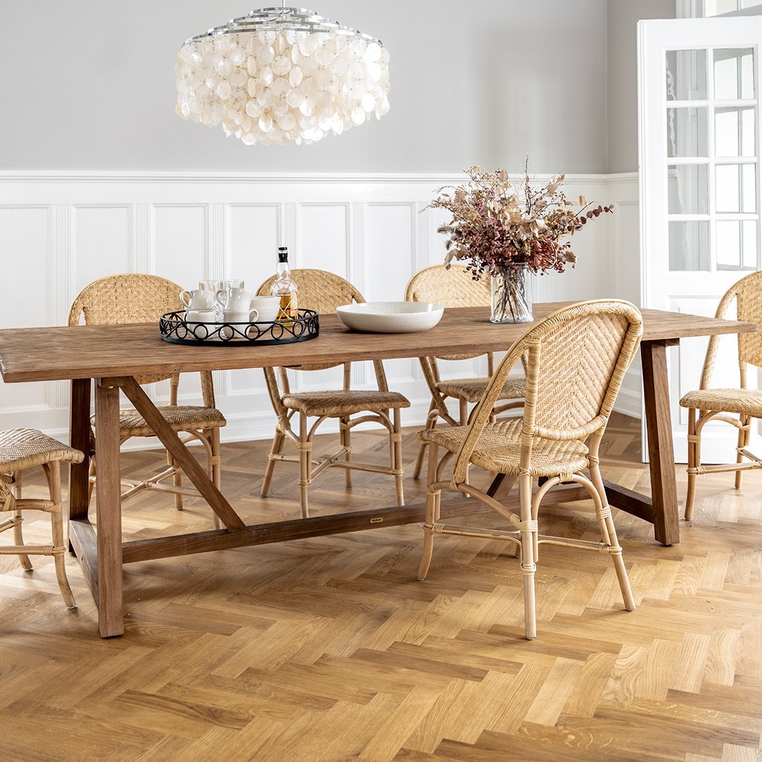 Alanis Dining Chair - Stackable Modern Kitchen & Dining Room Chair for Home & Office | Perfect for Small Spaces & Entertaining
