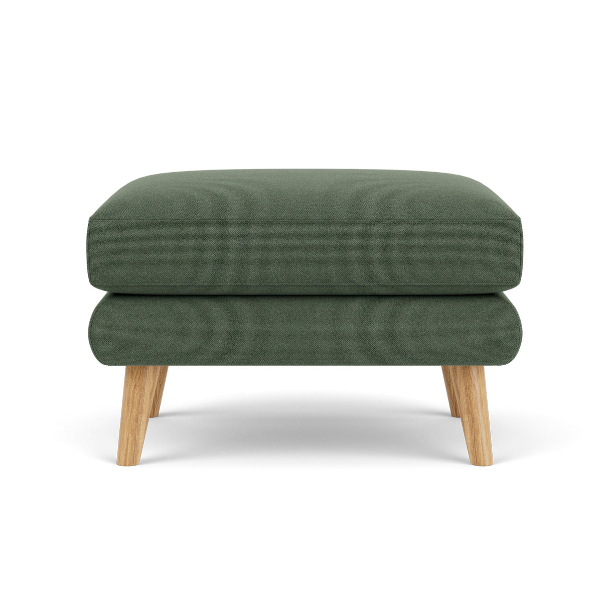 George Fabric Ottoman - Stylish and Comfortable Footrest, Storage Bench for Living Room, Bedroom, or Office - Perfect for Relaxing, Extra Seating & Home Organization