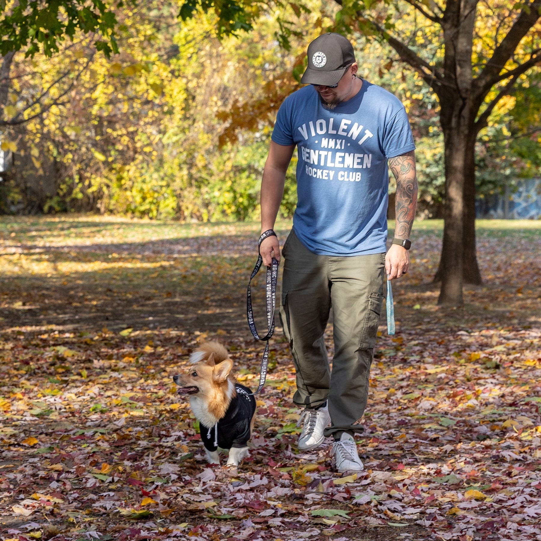 Durable and Adjustable Bolt Club Pet Leash for Dogs - Strong Reflective Nylon Dog Leash with Comfortable Padded Handle for Walking, Running, and Outdoor Adventures