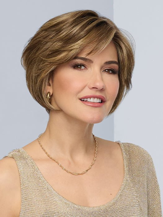 Born To Shine Synthetic Lace Front Wig with Mono Part | Natural Looking Human Hair Wig for Women | Perfect for Cosplay, Daily Wear & Special Occasions