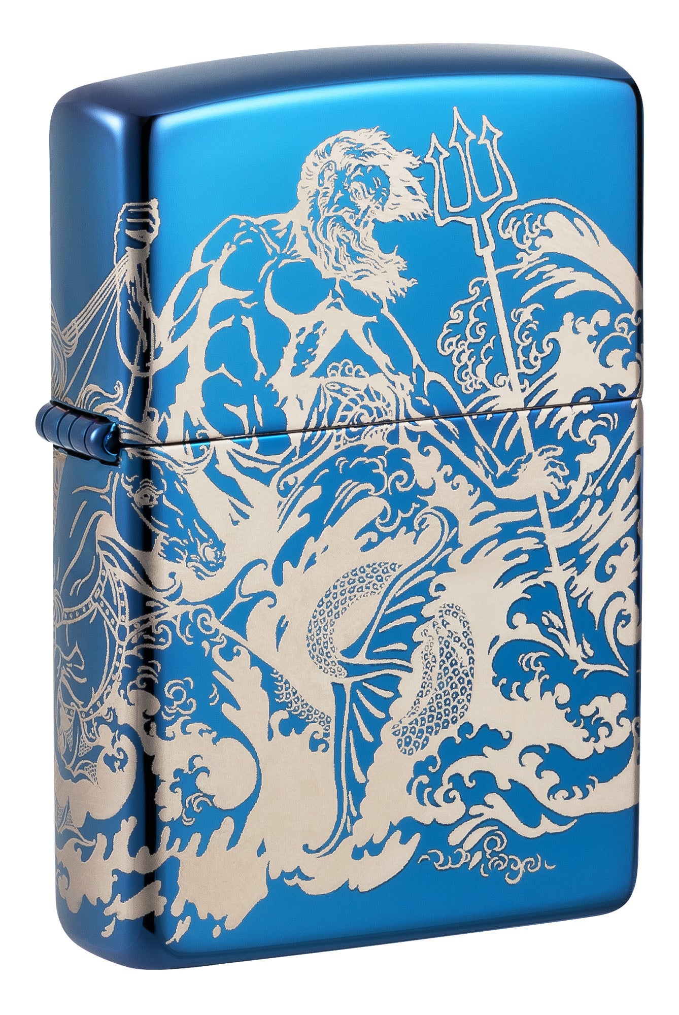Atlantis Design High Polish Blue 360 Photo Image - Perfect for Home Decor, Wall Art, and Office Display
