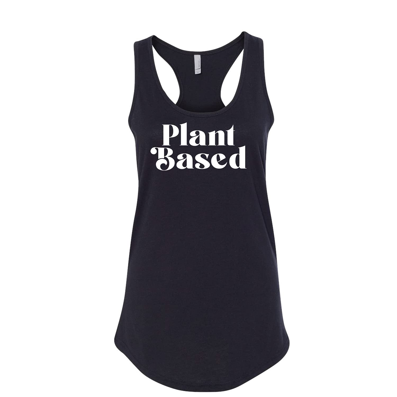 Vegan Sleeveless Racerback Tank Top for Women - Plant Based Activewear - Gym, Yoga & Summer Outfits (Multiple Colors)