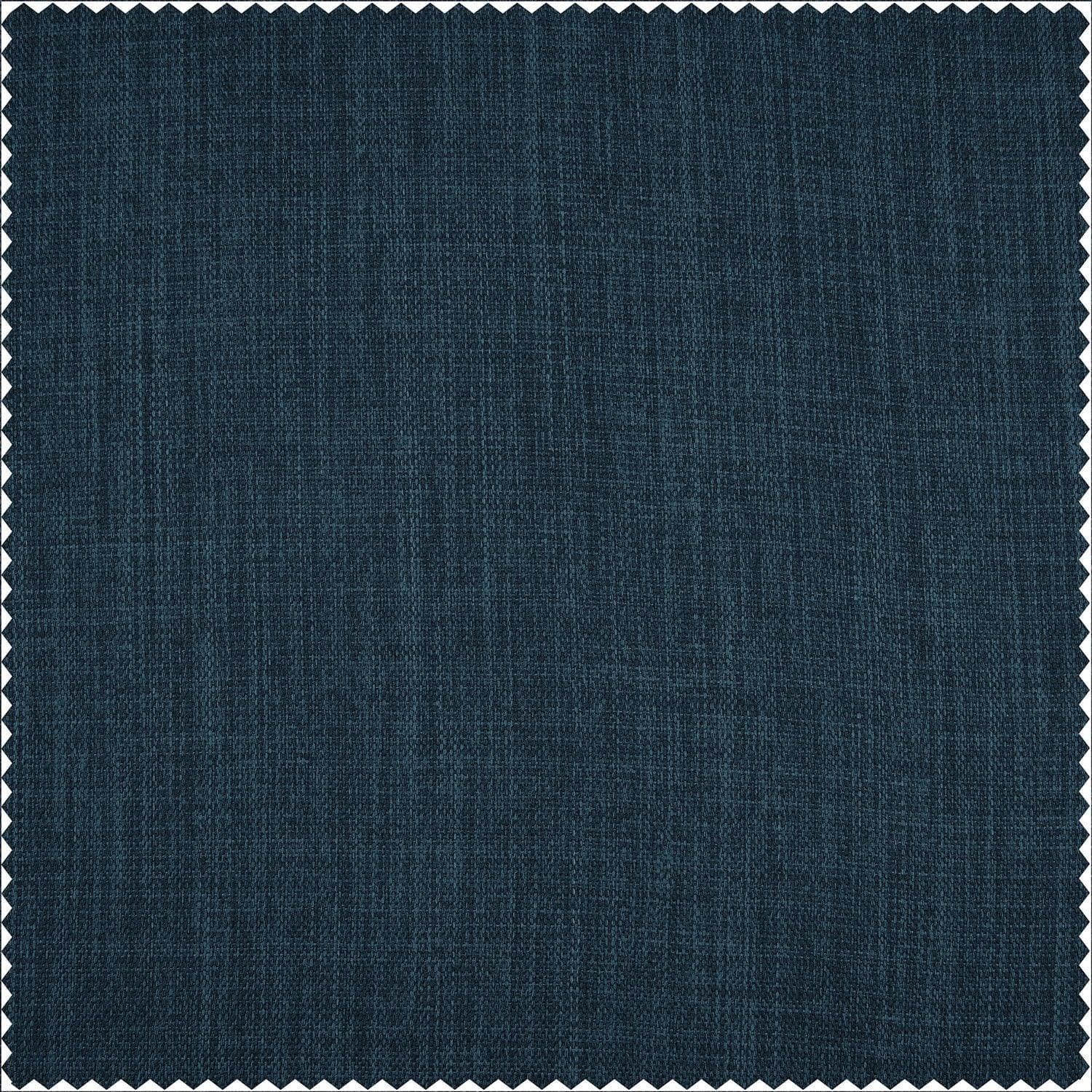 Story Blue Textured Faux Linen Fabric Swatch - Premium Home Decor Upholstery Material for DIY Projects, Curtains & Pillow Covers