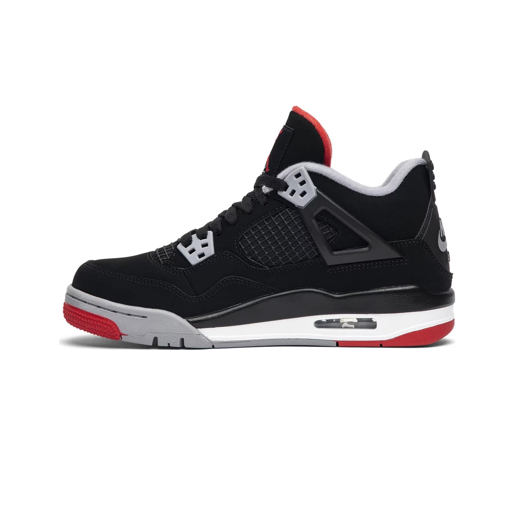 Air Jordan Retro 4 'Bred' 2019 GS - Men's Basketball Shoes, Sneakers for Running & Casual Wear - Perfect for Sports, Gym & Street Style Fashion