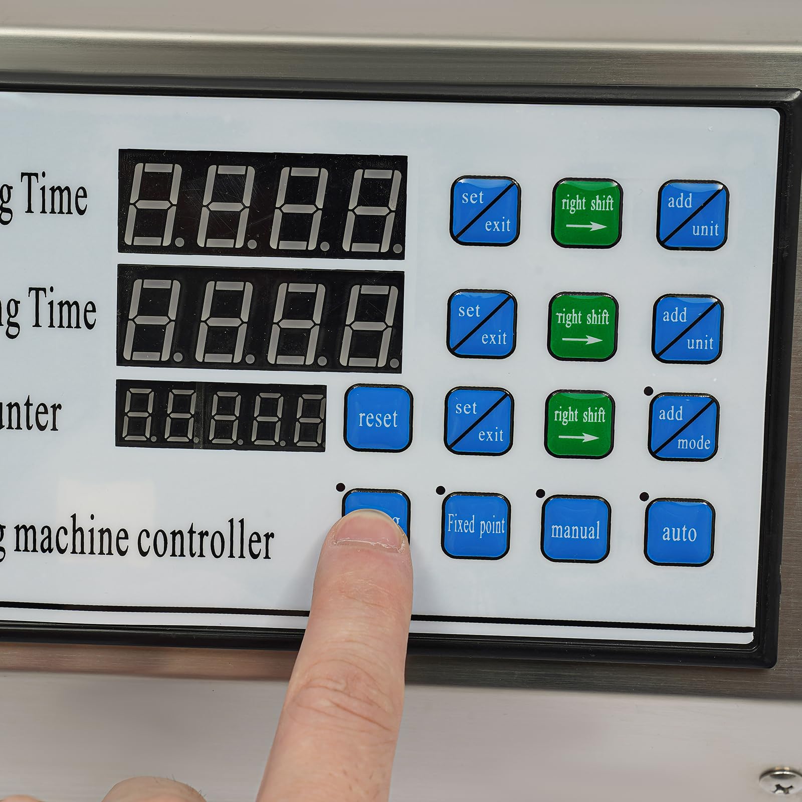 Digital Control Liquid Filler Machine - 6 Nozzles 170oz/min Quantitative Bottle Filling System 110V 300W for Beer, Water, Milk, Beverages, Perfume & Oil - Perfect for Home Brewing, Commercial Bottling & DIY Cosmetics Production