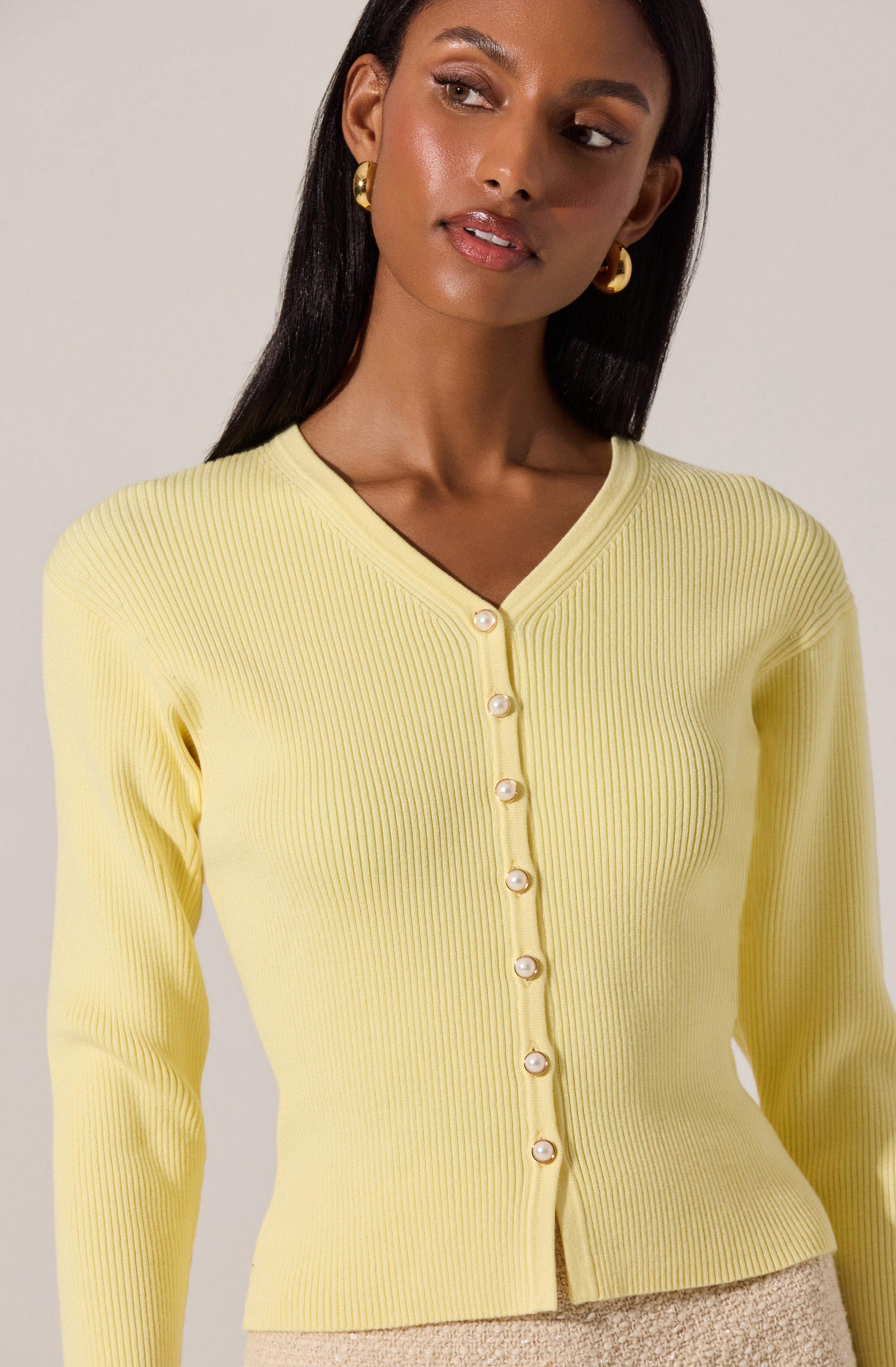 Stylish Delynn Ribbed Cardigan Sweater for Women - Cozy Knit Open Front Long Sleeve Wrap - Perfect for Office, Casual Outfits & Fall Layering
