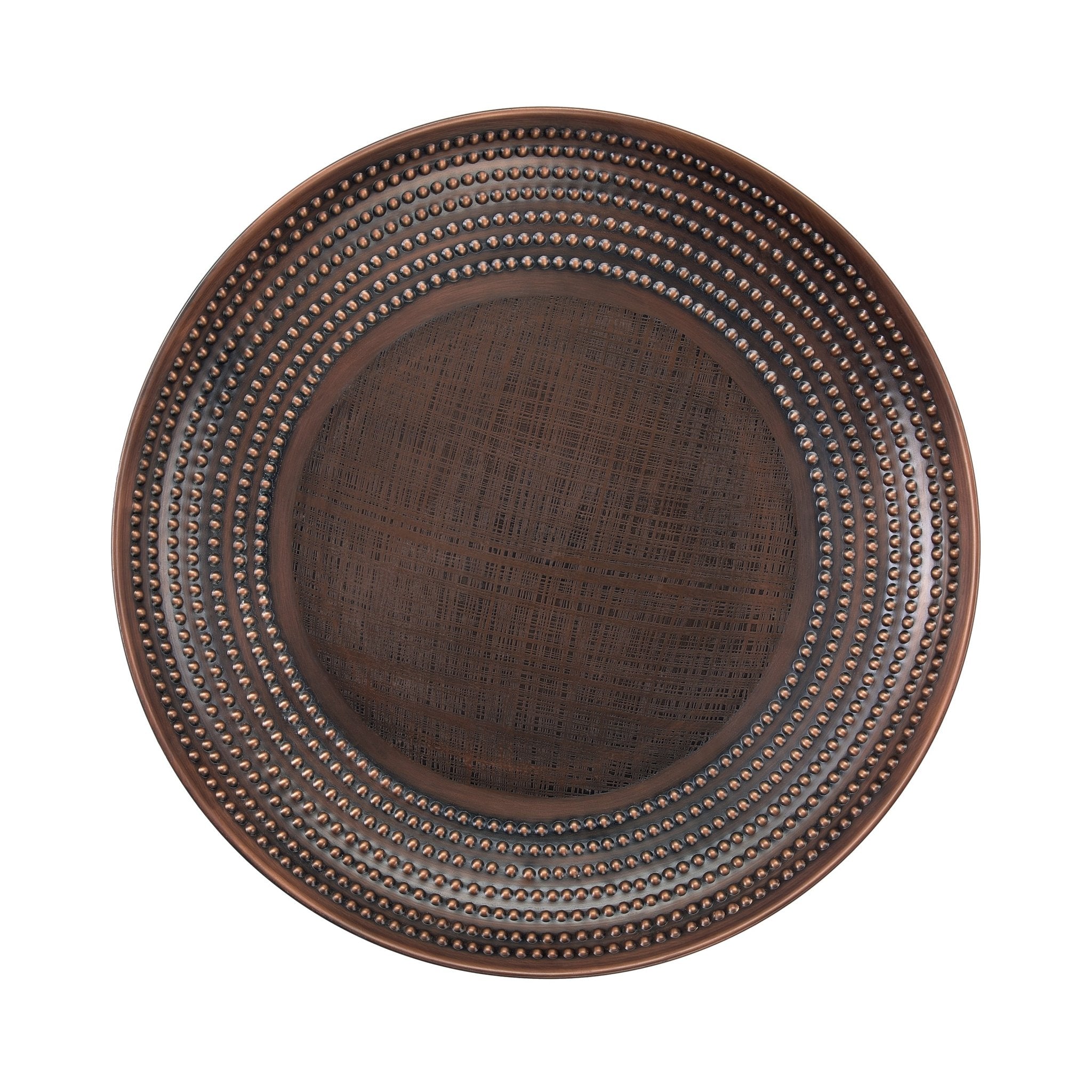 Good Directions 18 Inch Classic Bird Bath Pedestal with Beaded Copper Basin - Bronze Finish Outdoor Garden Decor for Birds & Wildlife
