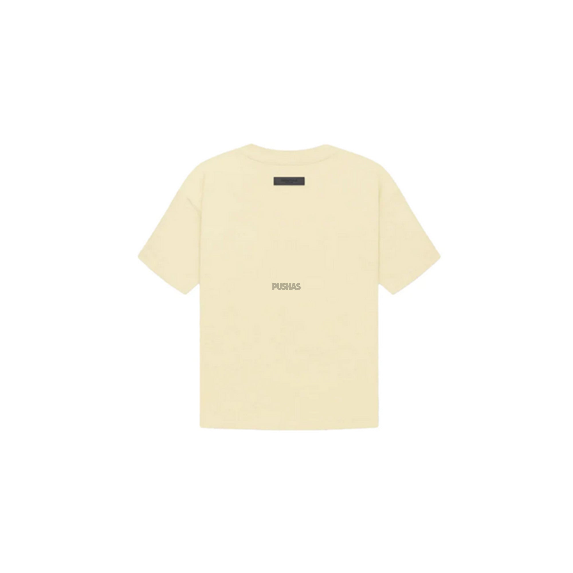 Fear of God Essentials Canary T-Shirt | FW22 Collection | Men's Casual Streetwear Tee for Everyday Wear & Layering