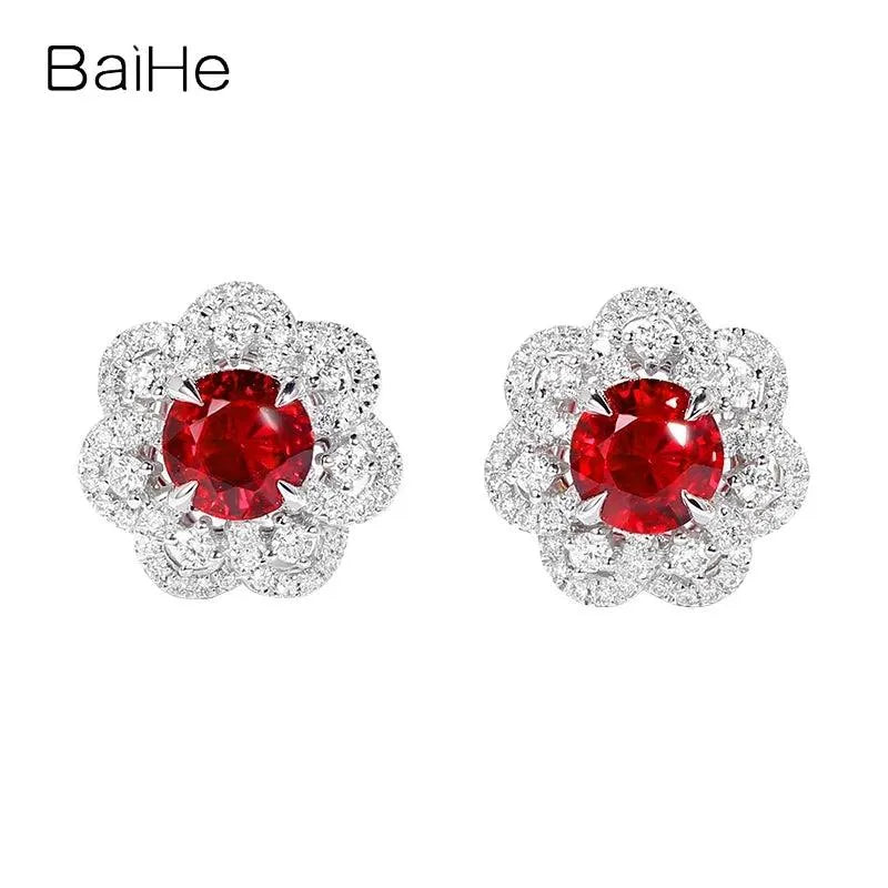 Ruby White Gold