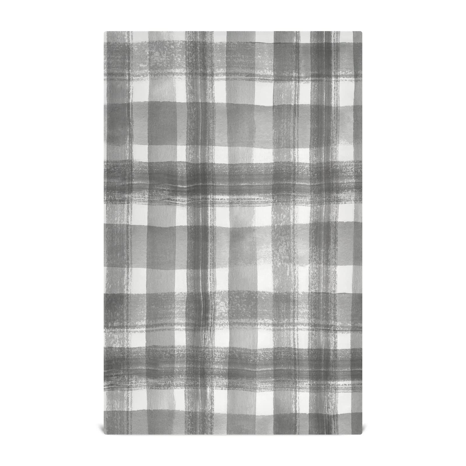 ALAZA Checkered Kitchen Towels Set of 4 - Absorbent & Soft for Dishes & Home Decor
